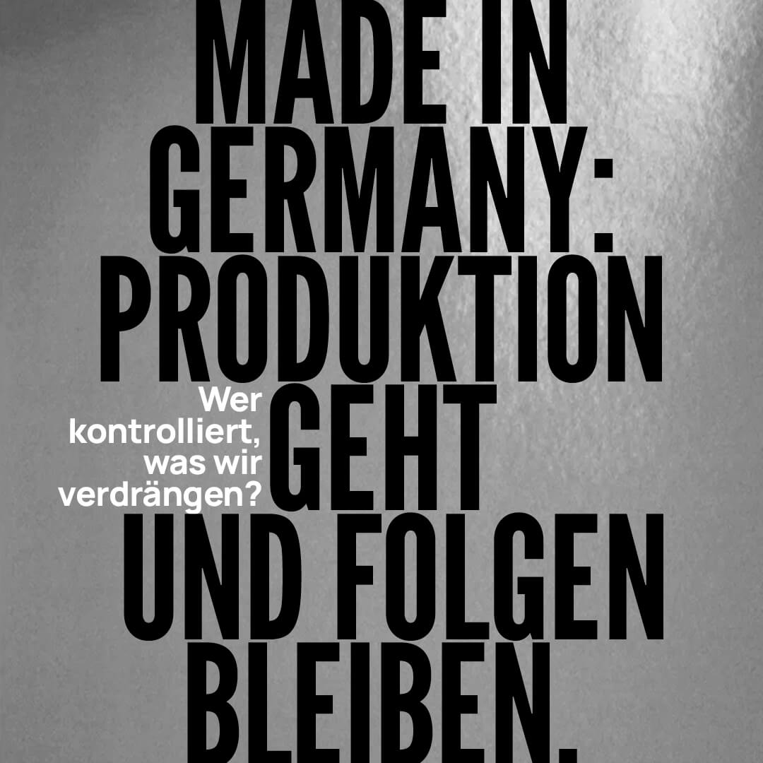 Made in Germany: Produktion geht Folgen bleiben.